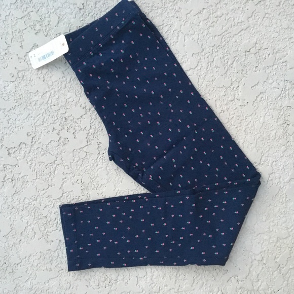 NWT Gymboree Dainty Floral Leggings - Picture 1 of 3